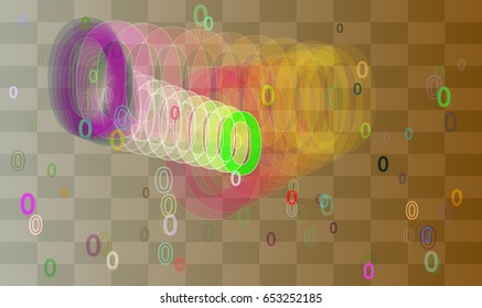 0 Number background icon