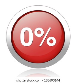 0 percent icon