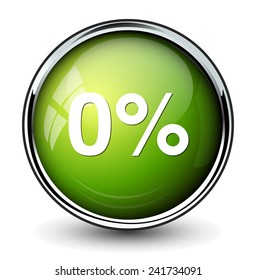 0 percent icon