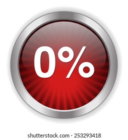 0 percent icon