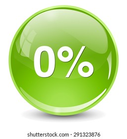 0 percent icon