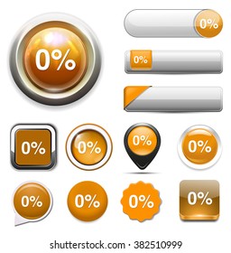 0 percent icon