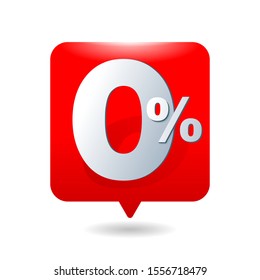 0 percent - zero percent sticker -  credit without commission, credit or discount program