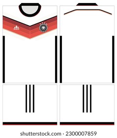 #001 Jersey Germany 2014 Home, white jersey