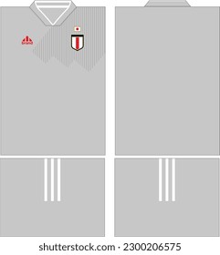 #007 Jersey Japan 2018 Away, gray  jersey.
