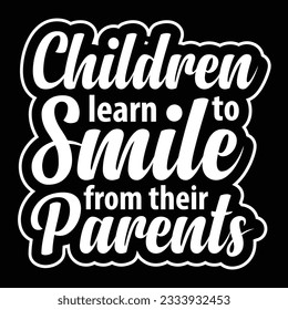 01. Children learn to smile from their parents 