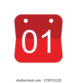 01 Event date icon, Calendar date icon