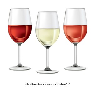 01A4NCY4 Wine Glass and Wine Bottle