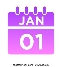 01-Jan - 01 Glyph Gradient