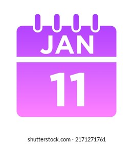 01-Jan - 11 Glyph Gradient