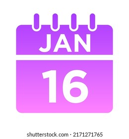 01-Jan - 16 Glyph Gradient