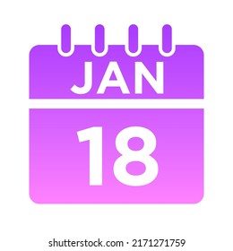 01-Jan - 18 Glyph Gradient