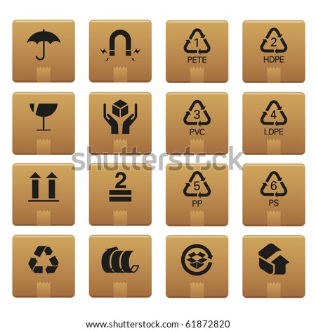 01Packaging Icons Professional vector set for your website, application, or presentation. The graphics can easily be edited colored individually and be scaled to any size