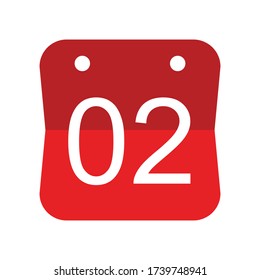 02 Event date icon, Calendar date icon
