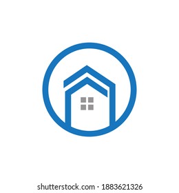 02 Real Estate Logo. Minimal home, house logo, icon for your business property. Stock vector illustration.