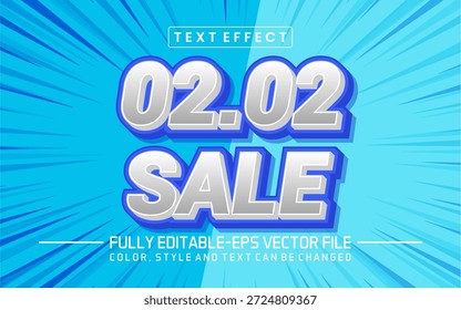 02.02 Sale Font Texteffekt bearbeitbar