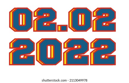 02.02.2022, 2 February 2022 banner.