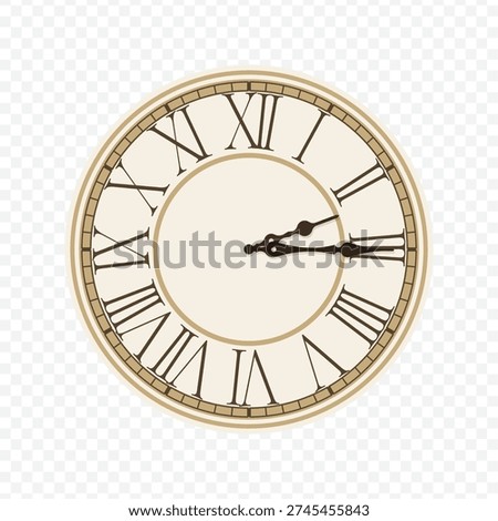 02:15 classic clock flat design icon for quarter past two appointments and time interval stickers.