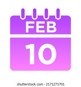 02-Feb - 10 Glyph Gradient