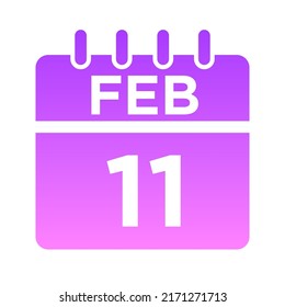 02-Feb - 11 Glyph Gradient