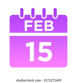 02-Feb - 15 Glyph-Farbverlauf