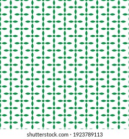 03 Abstraktes Muster aus nahtlosem grünem Leaf. Hintergrundbild-Vektorgrafik.