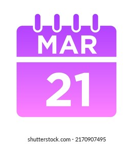 03-Mar - 21 Glyph Gradient