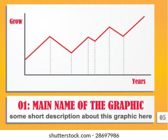 05 Orange Presentation graphic page