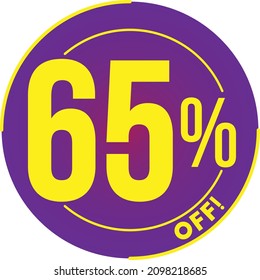 05%-75% off banners discount price
