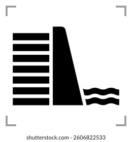 06 Recreational and Cultural Interest Area Symbol Signs for General Applications Dam