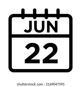 06-Jun-22-Line-Schwarzes Symbol