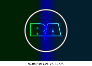 07. NEON GLOW FULL GRADATION COLOR CIRCLE