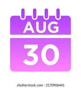 08-Aug - 30 Glyph Gradient