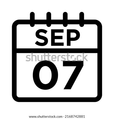 09-Sep - 07 Line Black Icon