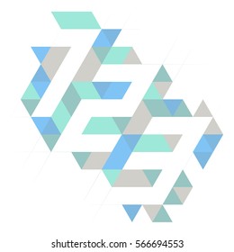 1 2 3 Abstract Design Element | EPS10 Vector