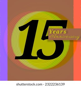 1 5 10 15 20 25 30 35 40 45 50 60 70 80 90 100 Set birthday logotype with some gold color style stripes for celebratory events, greeting cards, invitations and wedding celebrations 