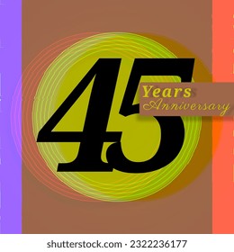 1 5 10 15 20 25 30 35 40 45 50 60 70 80 90 100 Set birthday logotype with some gold color style stripes for celebratory events, greeting cards, invitations and wedding celebrations 