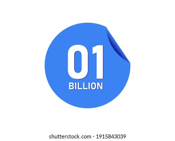 1 Billion Texts On The Blue Sticker