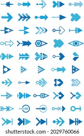 1. ICONO DE FLECHA DE CIELO AZUL, COLOR DE INVIERNO, COLOR DE LLUVIA, COLOR FRÍO, FLECHA ÚNICA. Muy único, muy bueno