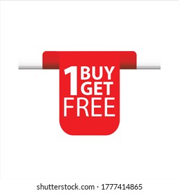 1 buy 1 get free banner tag for your product and services