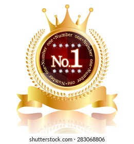 
1 crown medal