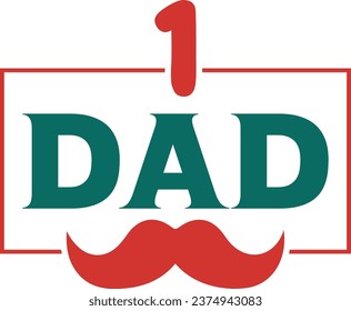 1 dad - daddy design