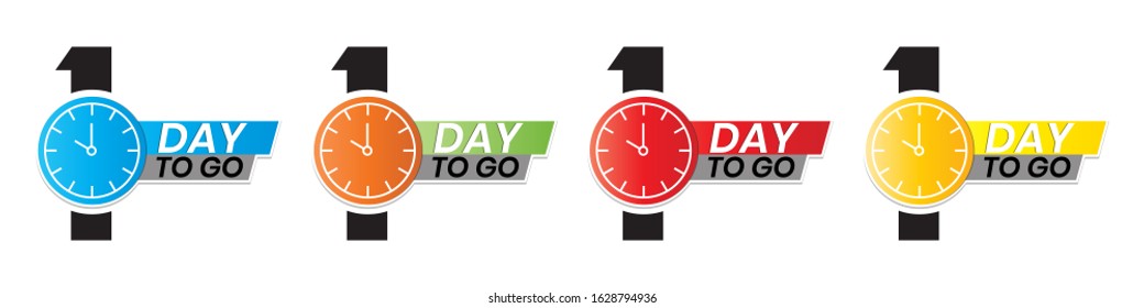 1 day to go countdown again. one day for sale. just one special day.