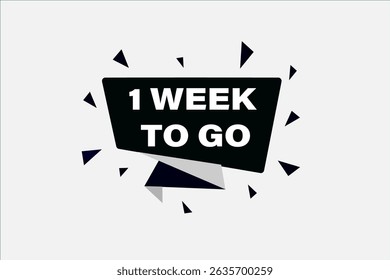 1 days to go,, sale countdown vector symbol, clock, time,  background, template 15 days to go, countdown, sticker, left banner, business, sale, label button
