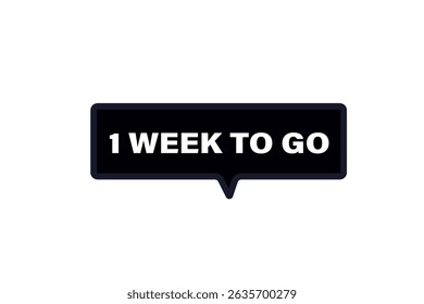 1 days to go,, sale countdown vector symbol, clock, time,  background, template 15 days to go, countdown, sticker, left banner, business, sale, label button
