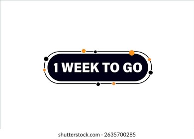 1 days to go,, sale countdown vector symbol, clock, time,  background, template 15 days to go, countdown, sticker, left banner, business, sale, label button
