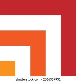1 dot 2 line abstract logo design, no background