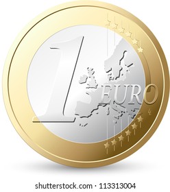 1 Euro - European currency