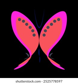 1 highly detailed butterfly icons  Doodle flowers. For design of postcard, sticker, banner