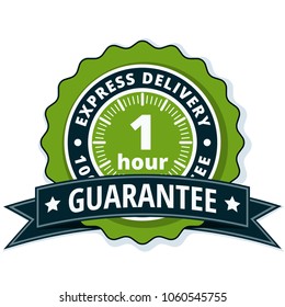 1 Hour Express Delivery illustration